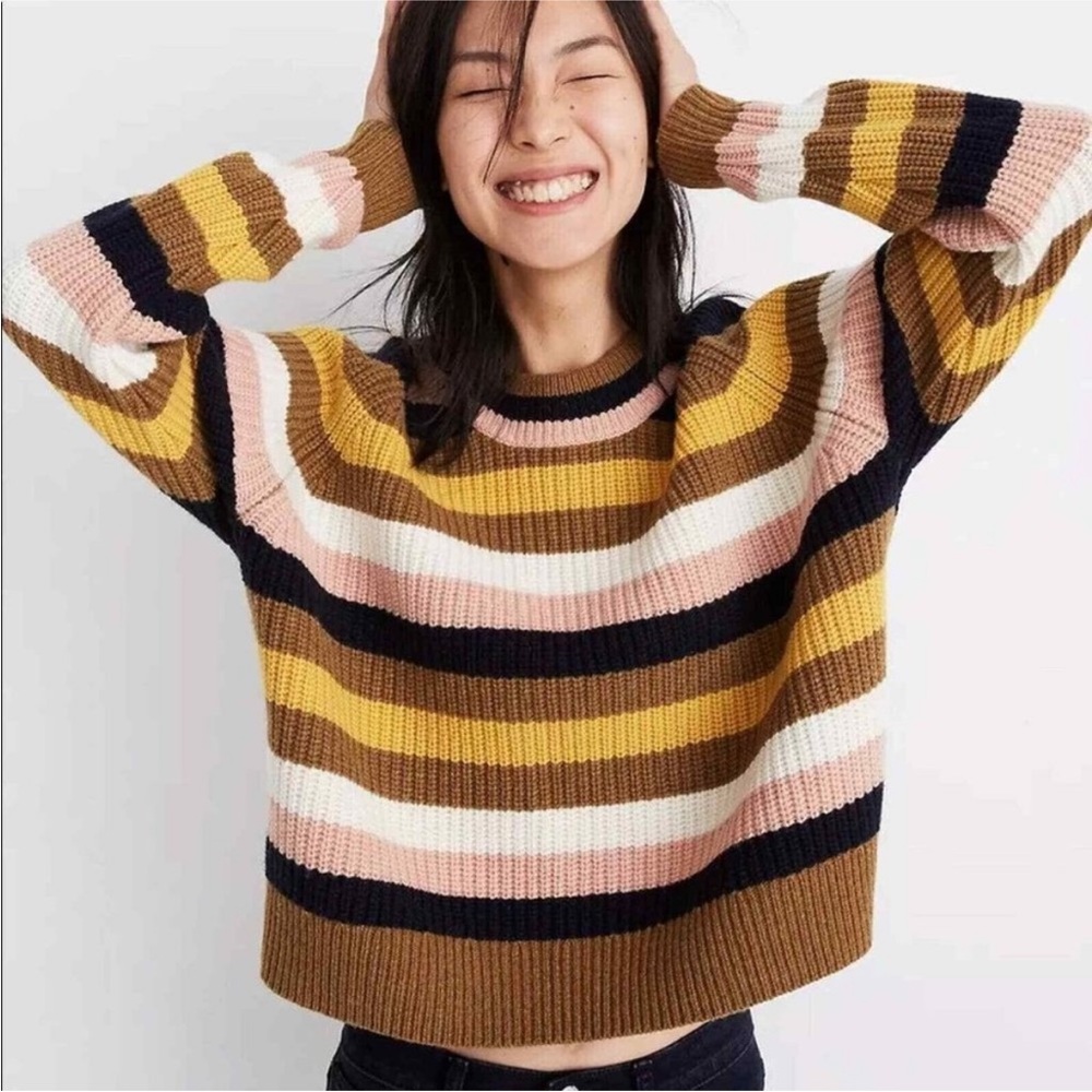 Madewell striped sweater